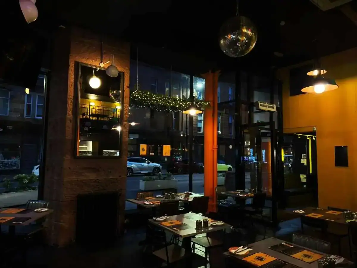 Nukkad Café in the evening